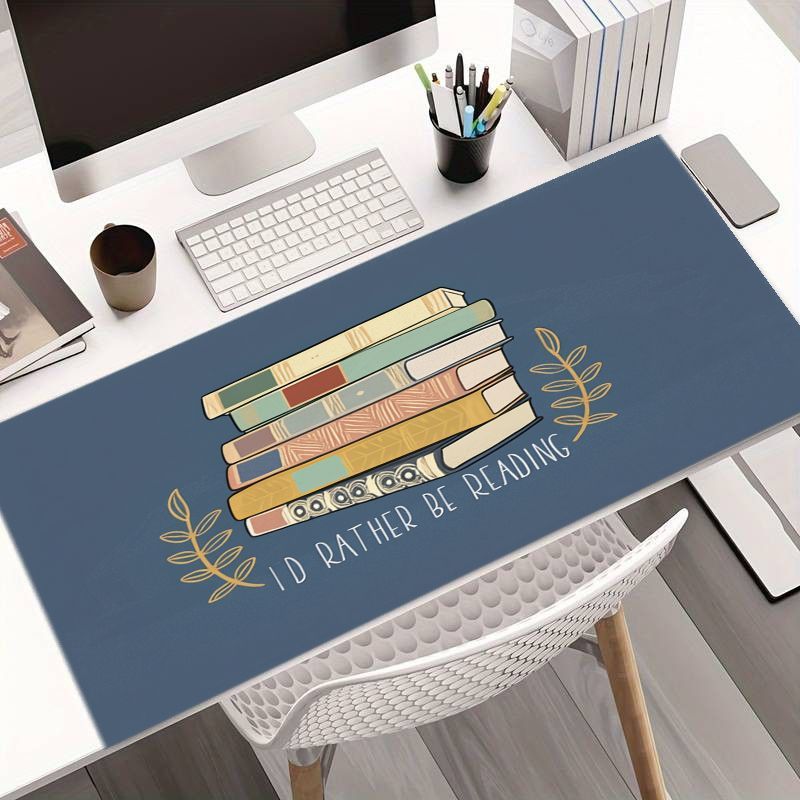 Desk Setup Ergonomics - Großes Marken-Mauspad mit Eisendesign, Fantasy-Schreibtischunterlage, Ergonomisches