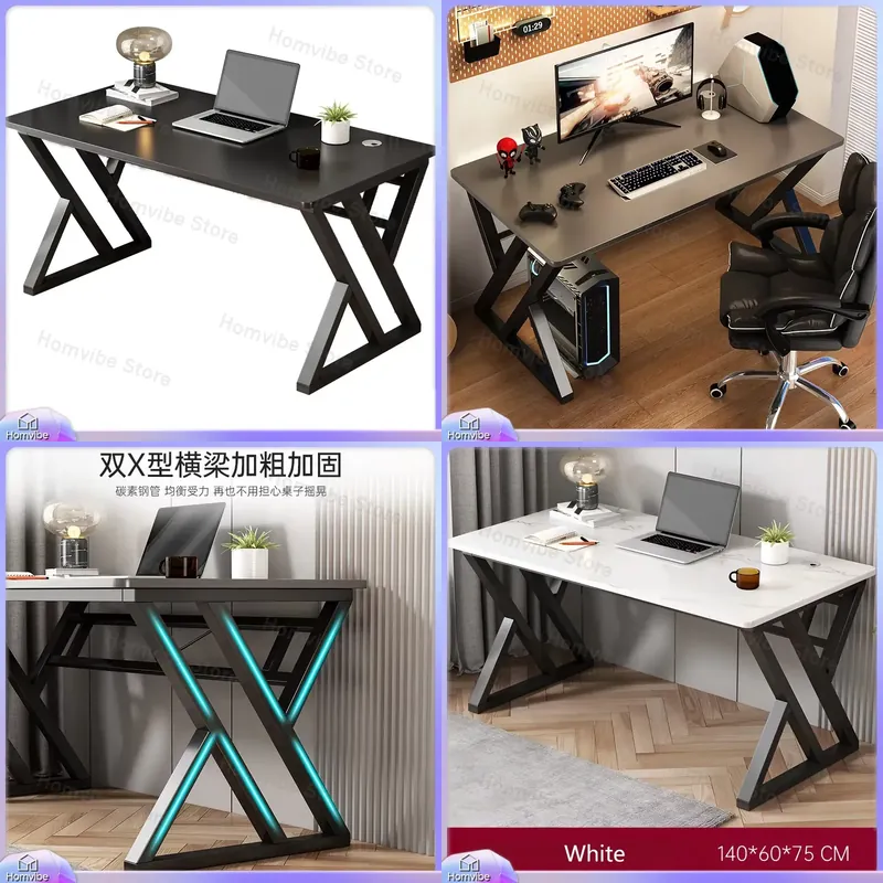 Desk Setup Height - Moderner Minimalistischer Computertisch für Home Office
