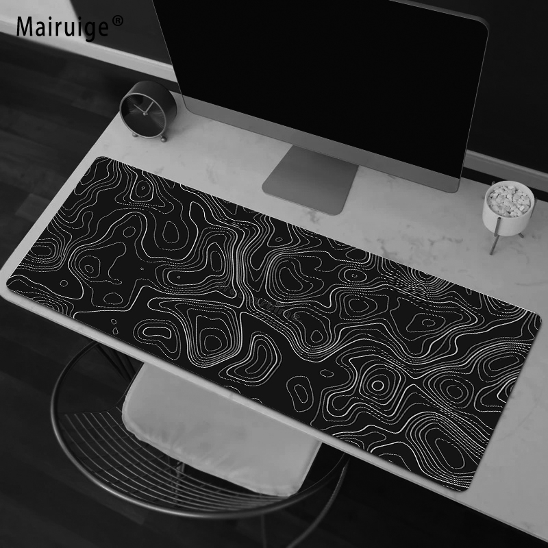 Desk Setup Gadgets - Abstrakte Flüssigkeit Gaming Maus Pad Schreibtisch
