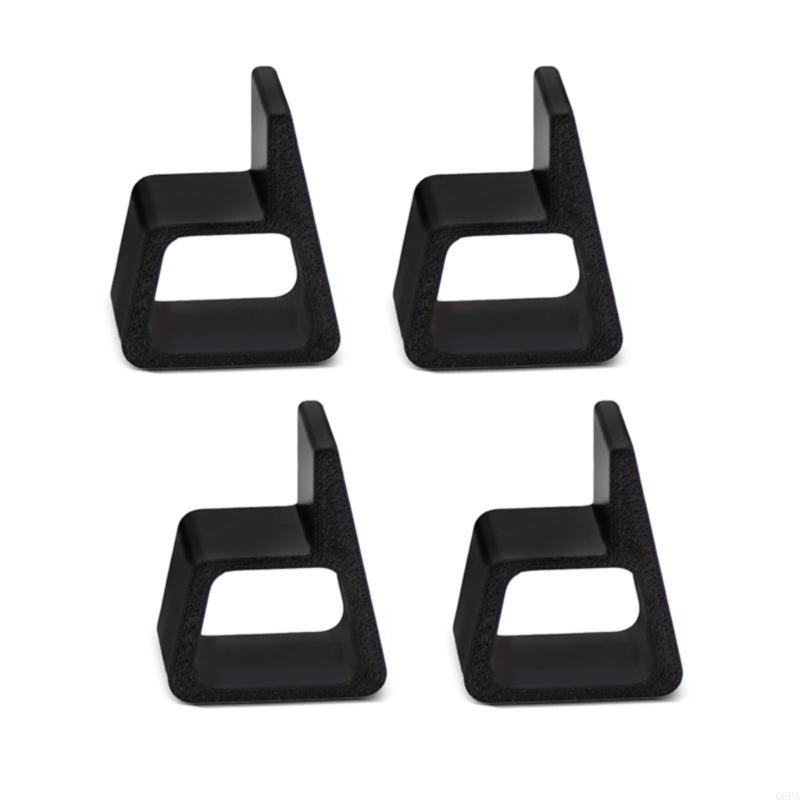 Desk Setup Reference - Q6PA Spielekonsolen-Ständerfüße, kühlender horizontaler Halter, schwarze