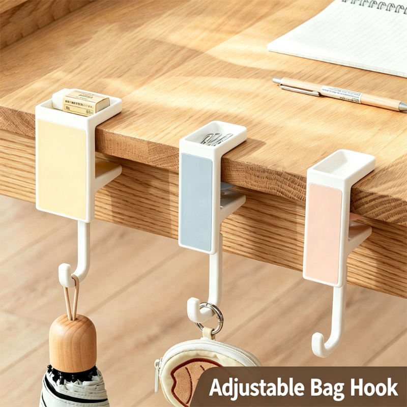 Desk Setup Reference - X5XA Taschenaufhänger unter dem Schreibtisch, verstellbarer