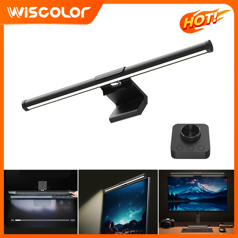 Desk Setup For Office - Smarte WLAN RGB Monitor-Lichtleiste LED-Beleuchtung Monitor-Dekoration