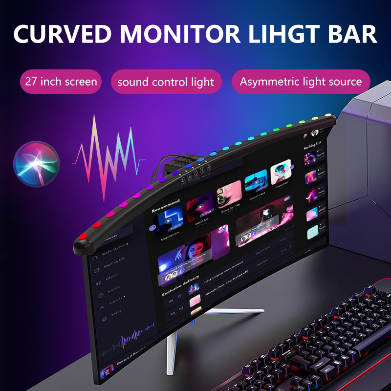 RGB-Lichtleiste Monitor Smart  – Desk Setup For Office Bewertung und Preis