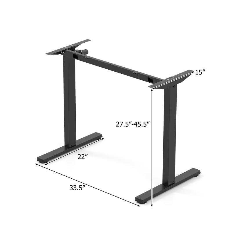 Elektrischer Stehpultrahmen, h – Desk Setup Height Bewertung und Preis