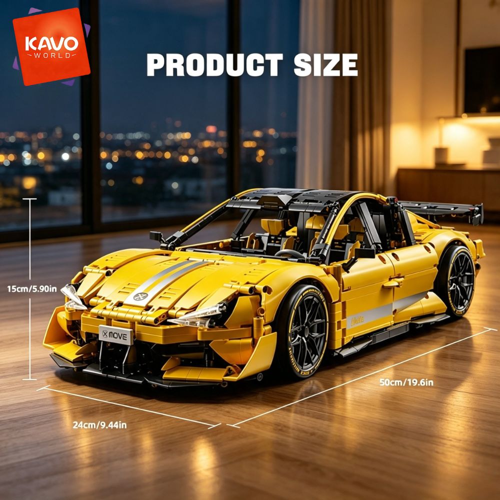 KAVOWORLD 2143 Teile Gelbes 1: – Desk Setup Build Bewertung und Preis