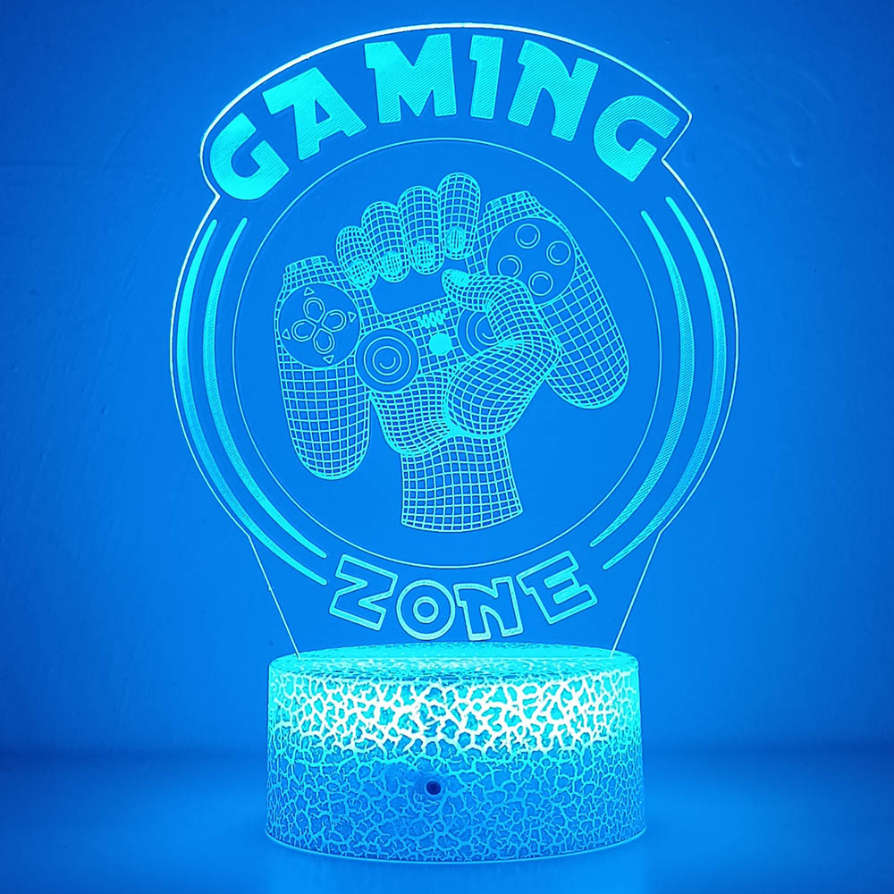 3D Nachtlicht Lampe Gaming Zim – Desk Setup Kids Bewertung und Preis