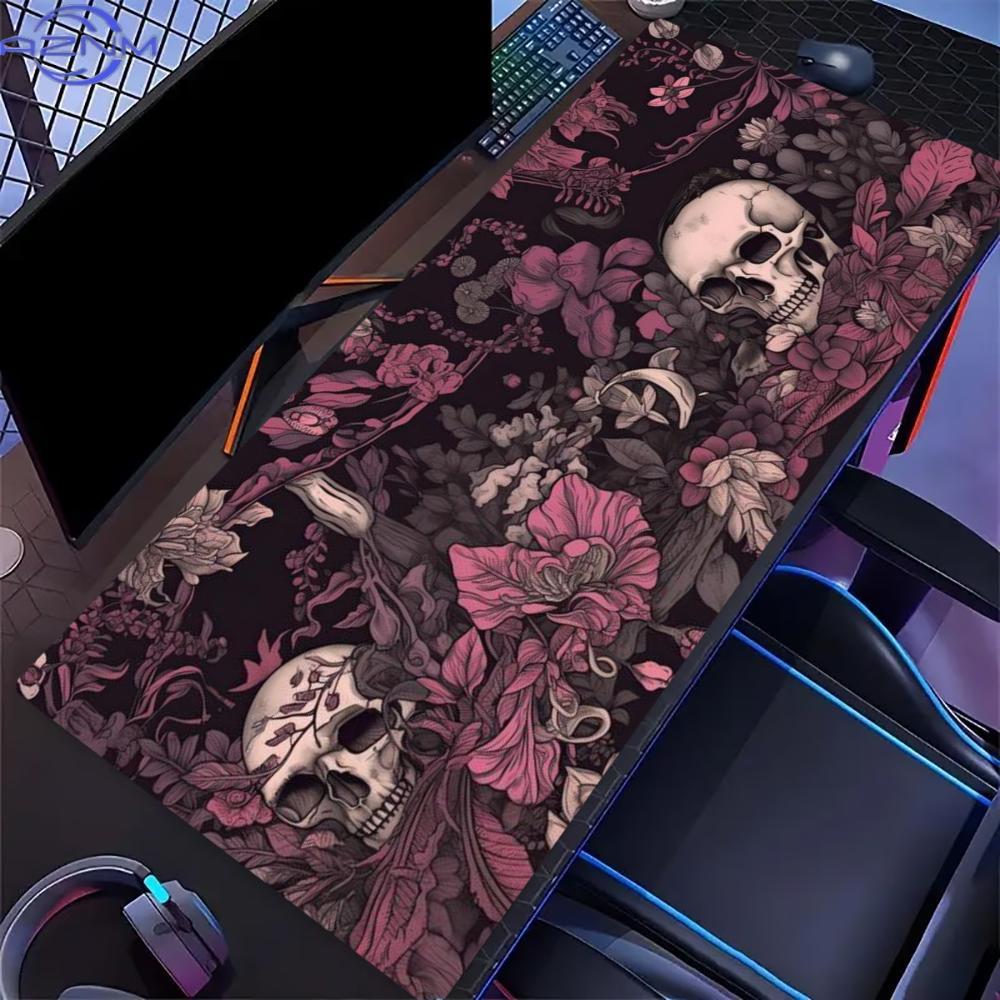 Pink Rose Skull Erweiterte Sch – Desk Setup With Laptop Bewertung und Preis