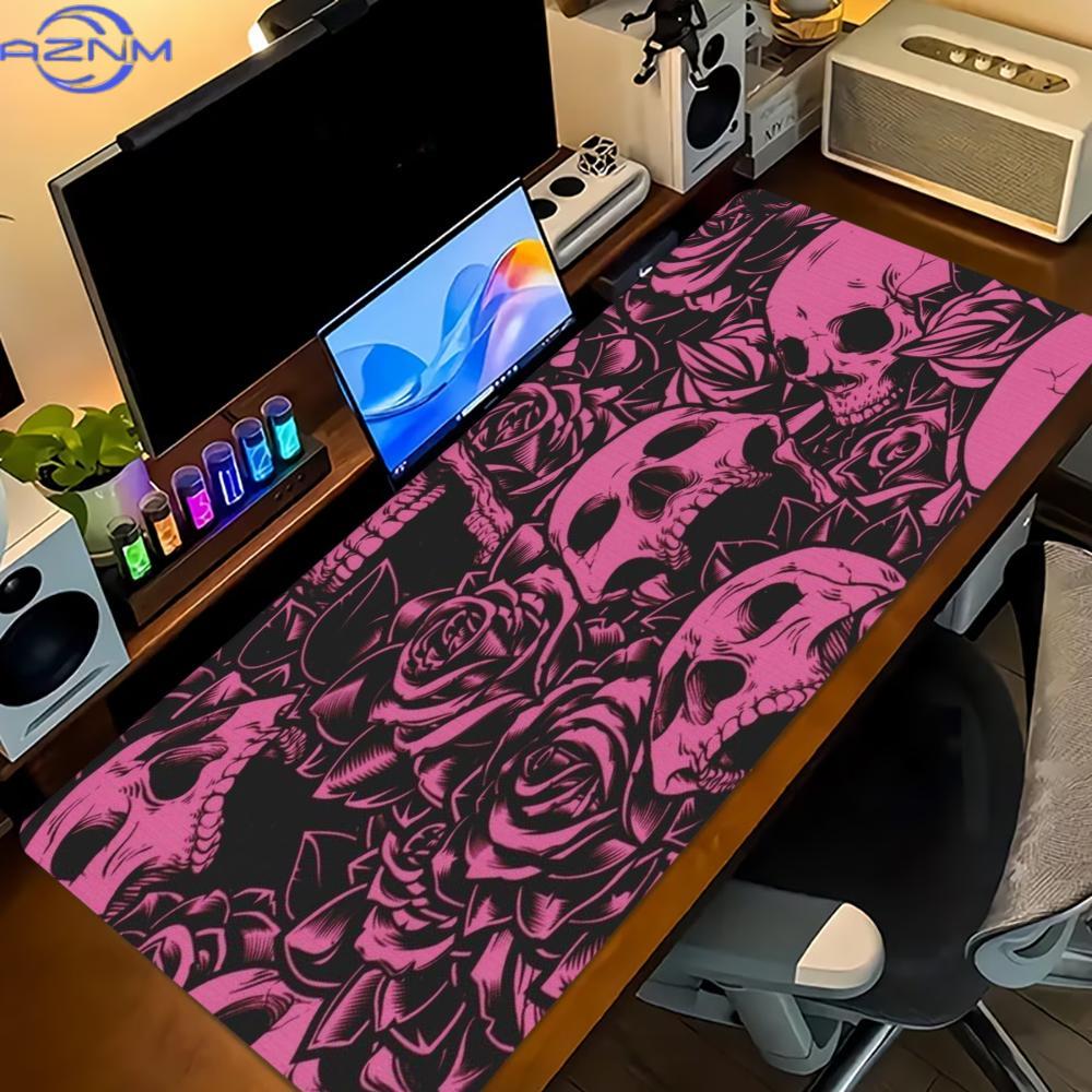 Pink Rose Skull Erweiterte Sch – Desk Setup With Laptop Bewertung und Preis