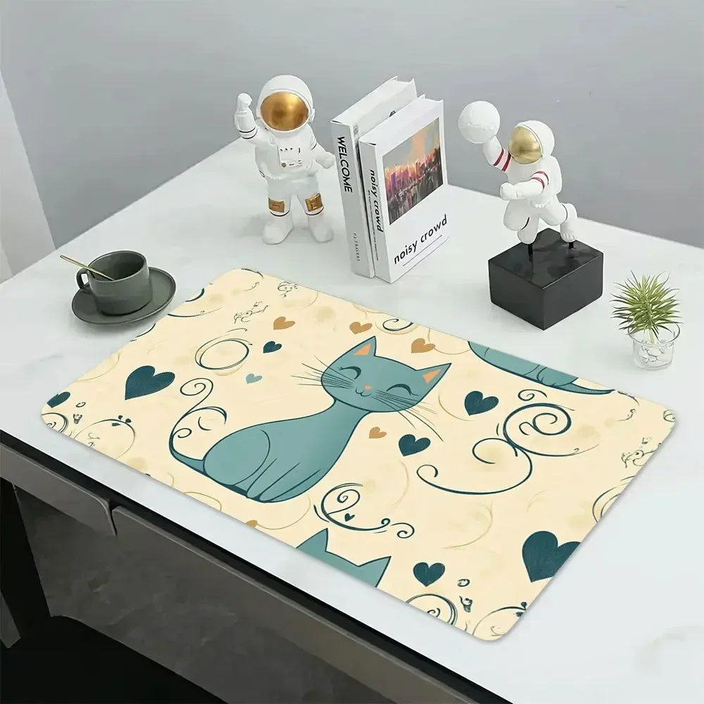 Gaming-Mauspad 1 Stück Tier-Ca – Desk Setup For Office Bewertung und Preis