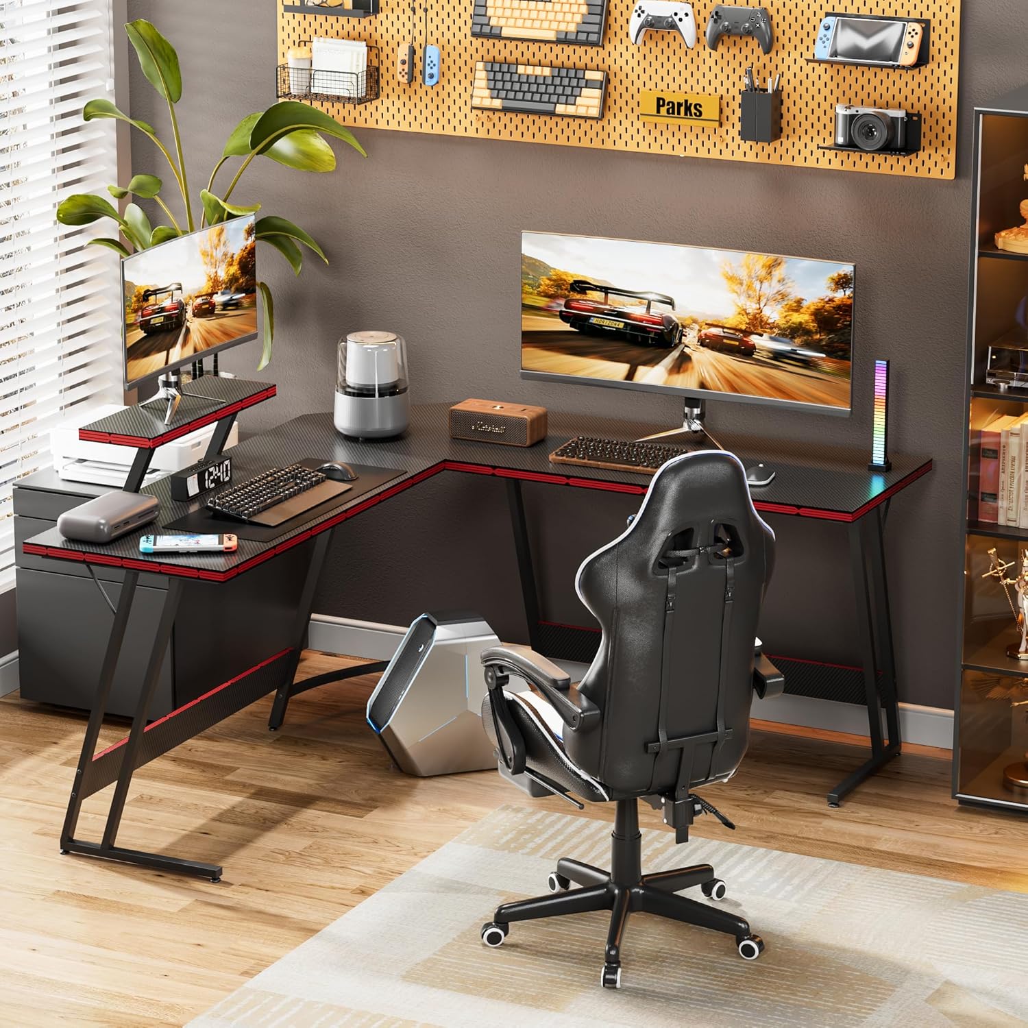 L-förmiger, verstellbarer Gami – L Shaped Desk Setup Bewertung und Preis