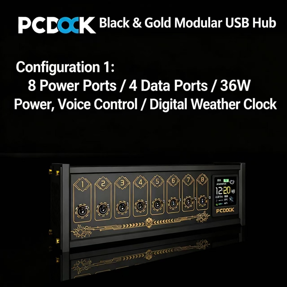PCDOCK Block USB Desktop-Steck – Desk Setup With Laptop Bewertung und Preis