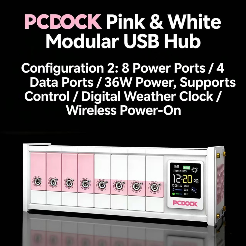 PCDOCK Block USB Desktop-Steck – Desk Setup With Laptop Bewertung und Preis