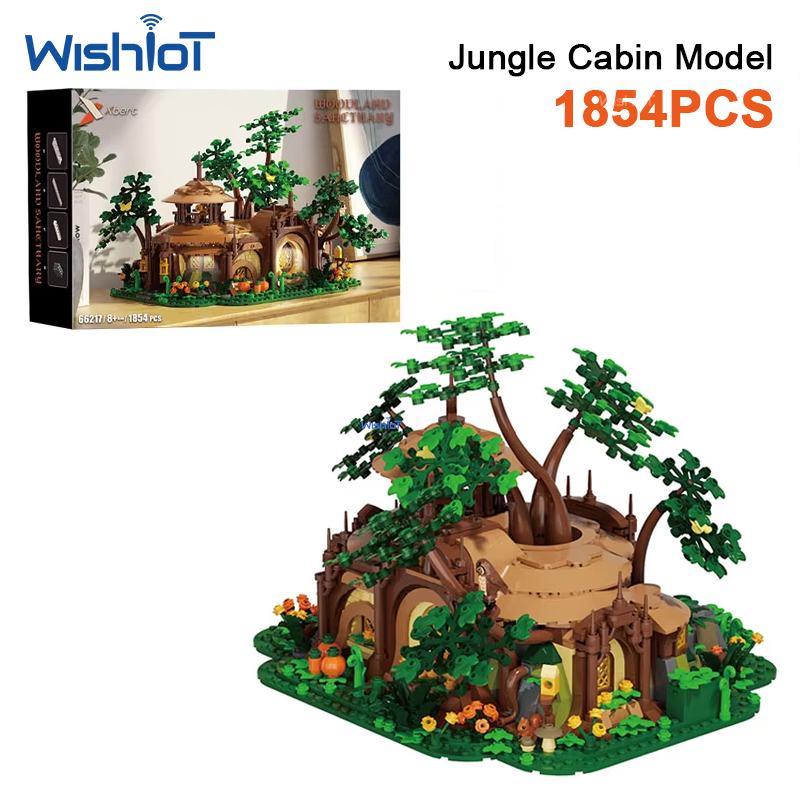1854-teiliges Leuchtendes Wald – Desk Setup Build Bewertung und Preis