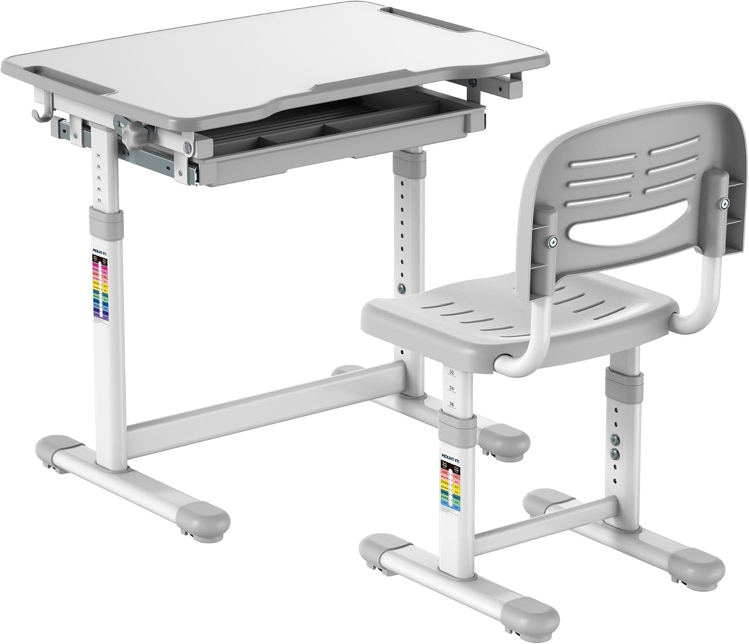Kinderschreibtisch- und Stuhl- – Desk Setup Kids Bewertung und Preis