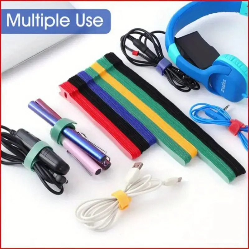 30 Stück Mehrfarbige Wiederver – Cable Velcro Strap Bewertung und Preis