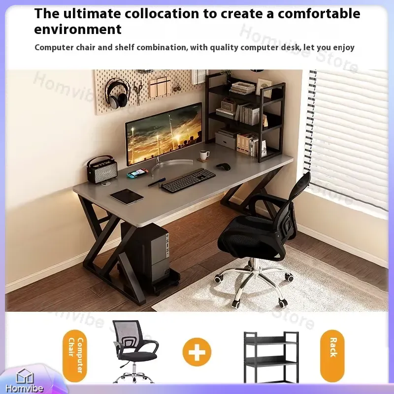 Moderner Holz-Computertisch fü – Desk Setup Ergonomics Bewertung und Preis