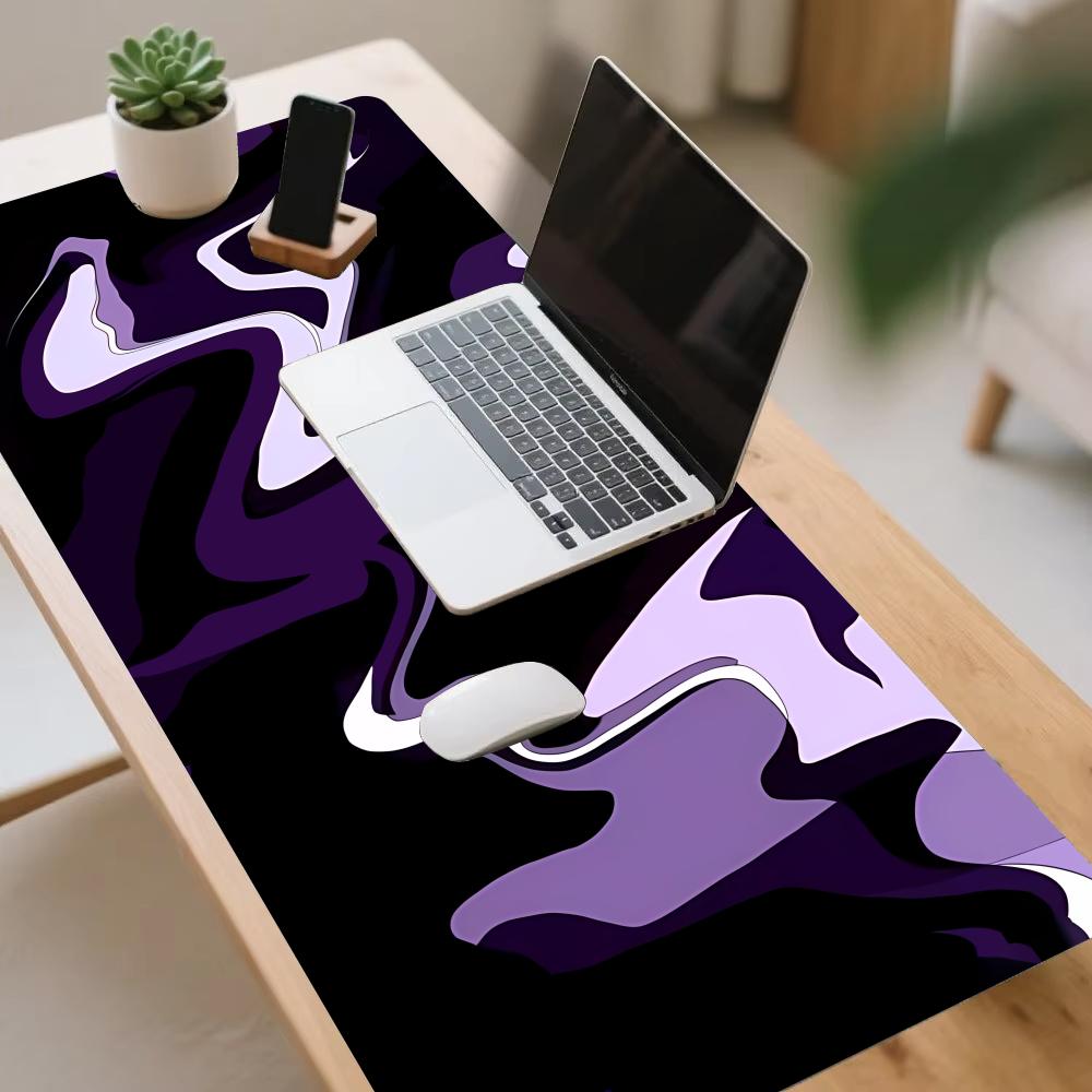 Playmat Lila-Schwarzes Fluid-M – Desk Setup Gadgets Bewertung und Preis