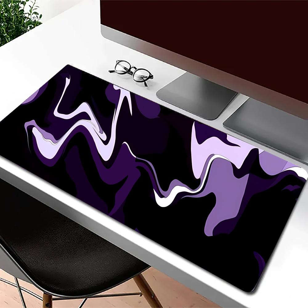 Playmat Lila-Schwarzes Fluid-M – Desk Setup Gadgets Bewertung und Preis