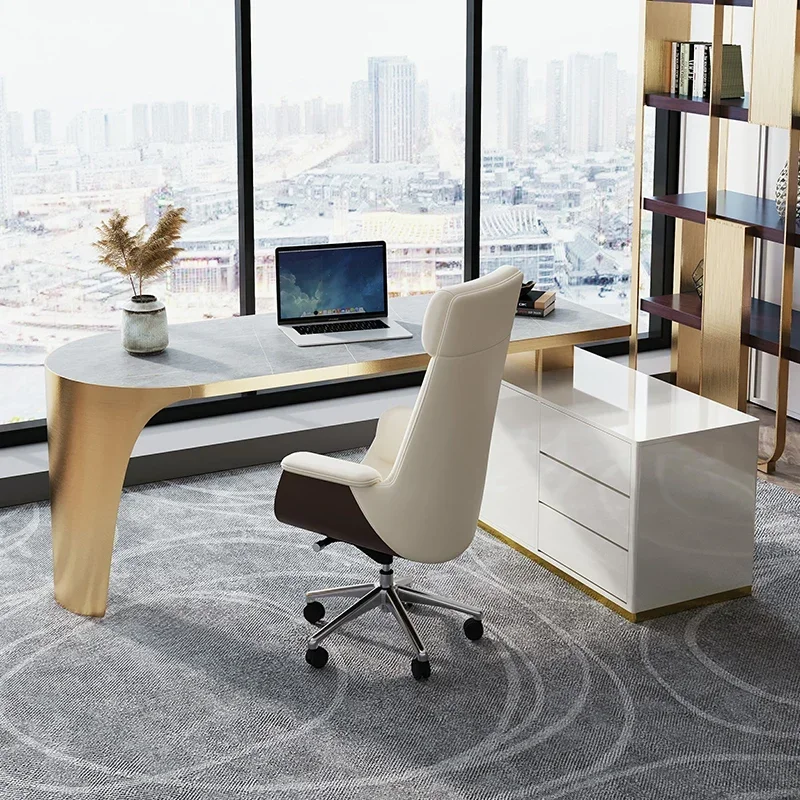 Europäische Chefschreibtische, – Desk Setup For Office Bewertung und Preis
