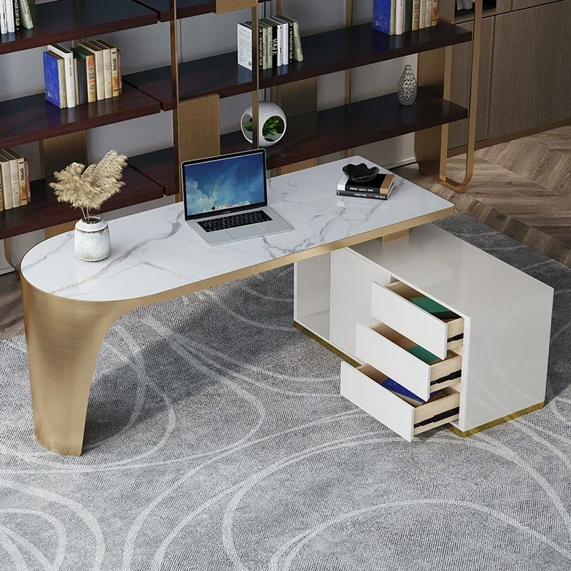 Europäische Chefschreibtische, – Desk Setup For Office Bewertung und Preis