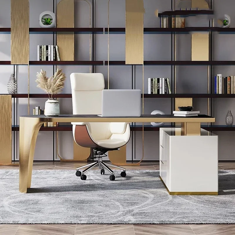 Europäische Chefschreibtische, – Desk Setup For Office Bewertung und Preis