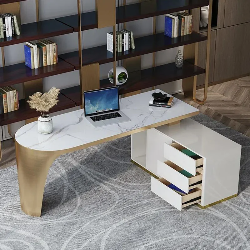 Europäische Chefschreibtische, – Desk Setup For Office Bewertung und Preis